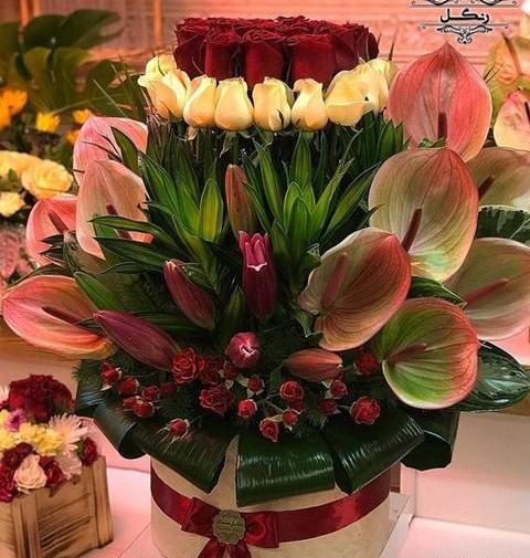عکس دسته گل برای بله برون