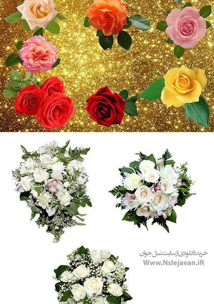 دانلود عکس دسته گل عقد