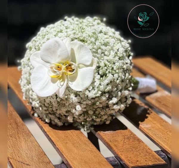 عکس دسته گل بزرگ ژیپسوفیلا