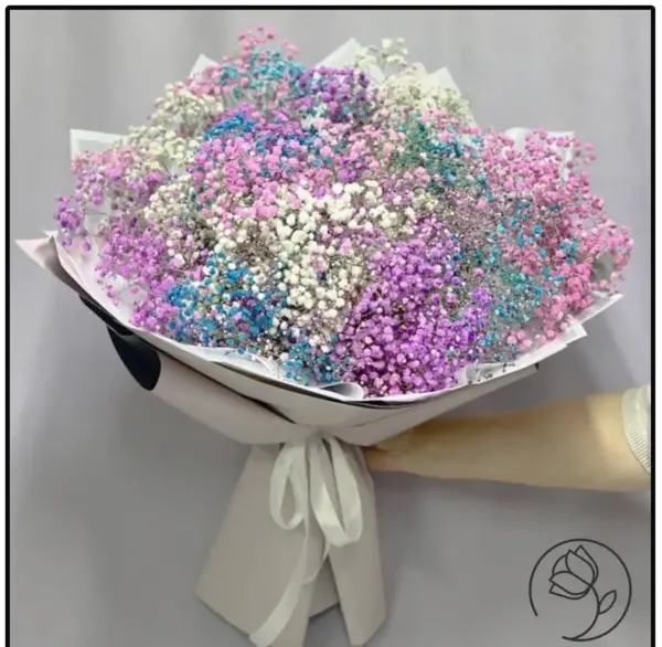 عکس دسته گل بزرگ ژیپسوفیلا