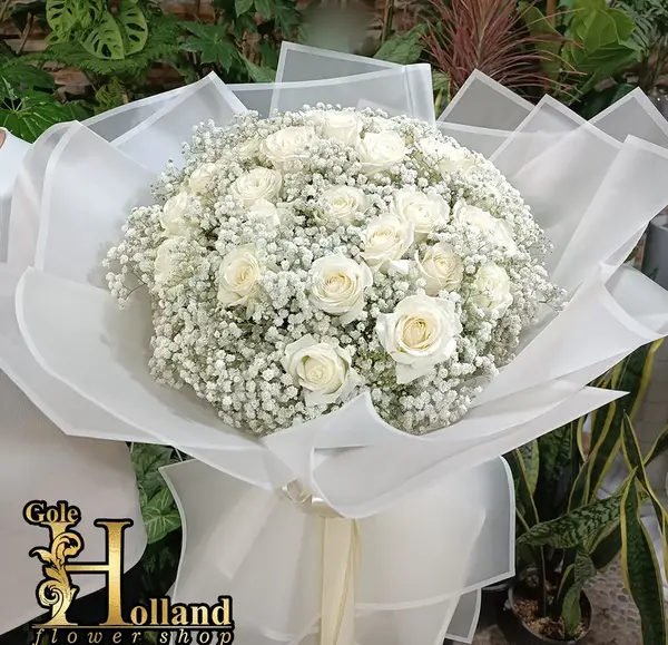 عکس دسته گل بزرگ رز