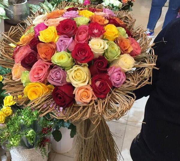 عکس دسته گل بزرگ خواستگاری