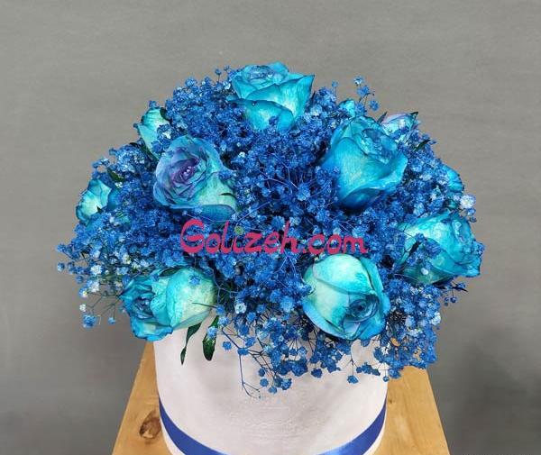عکس دسته گل ژیپسوفیلا ابی