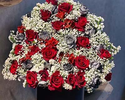 عکس دسته گل خواستگاری سبدی