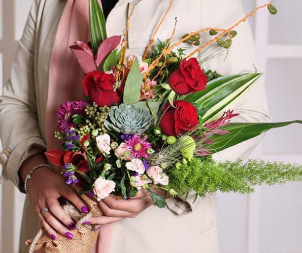 عکس دسته گل زیبا برای روز مادر