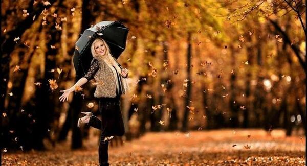 عکس دخترانه پاییزی شیک