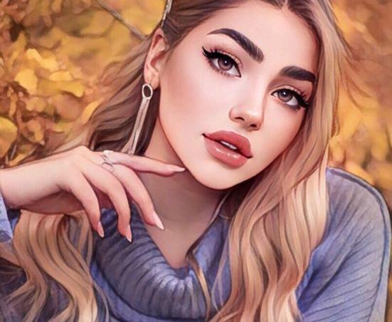 عکس دخترانه پاییزی کارتونی