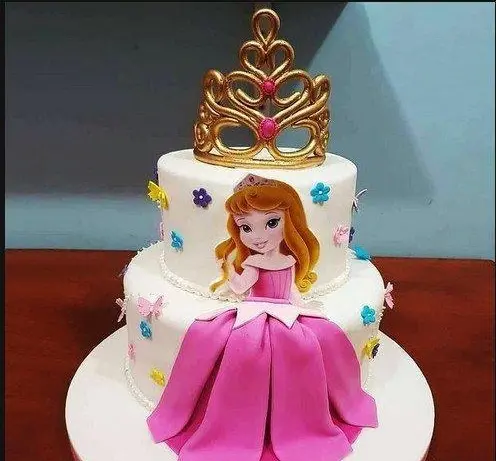 عکس کیک دخترانه پرنسسی