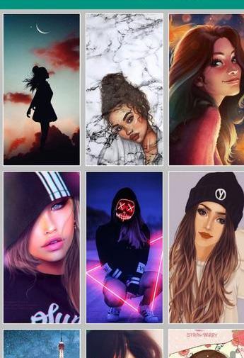 عکس دخترانه برای تصویر زمینه