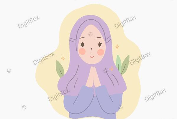 مذهبی فانتزی عکس دختر با حجاب کارتونی