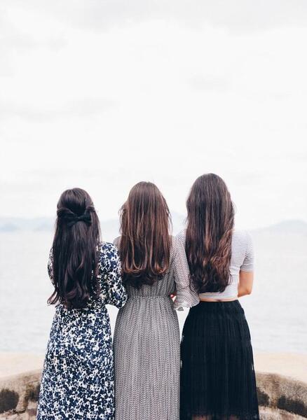 عکس پروفایل سه تا دختر با حجاب