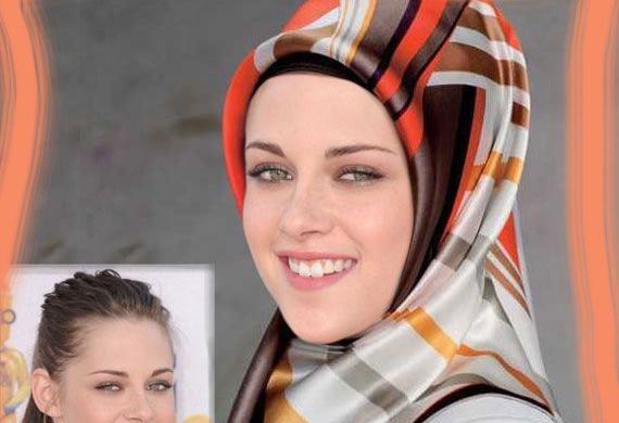 عکس زن زیبای با حجاب