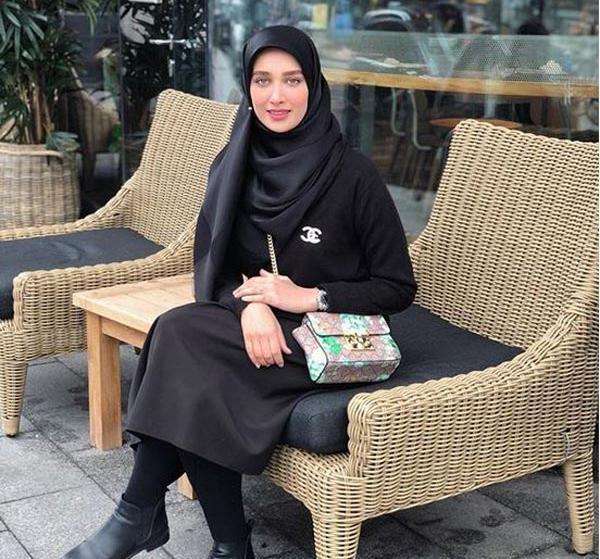 عکس زن زیبای ایرانی با حجاب