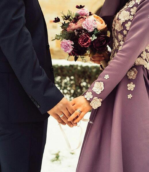 عکس زن و شوهر با حجاب برای پروفایل