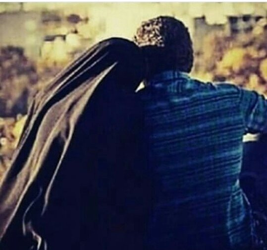 عکس پروفایل با حجاب زن و شوهر
