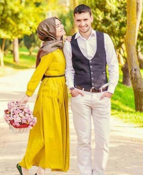 عکس پروفایل با حجاب زن و شوهر