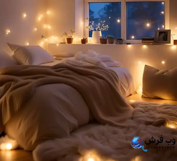 عکس تخت خواب دخترانه رویایی