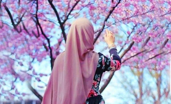 فانتزی عکس دختر با حجاب برای پروفایل اینستاگرام