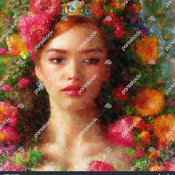 عکس های نقاشی دختر غمگین