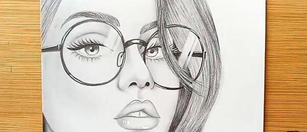 عکس های نقاشی دختر غمگین