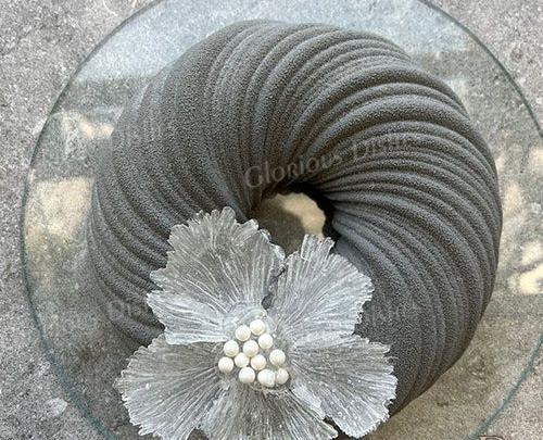 عکس کیک طوسی دخترانه