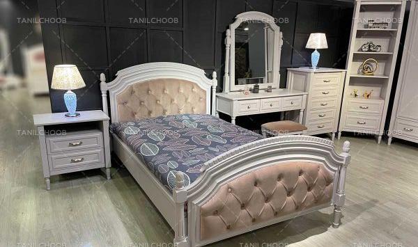 عکس اتاق خواب دخترانه طوسی