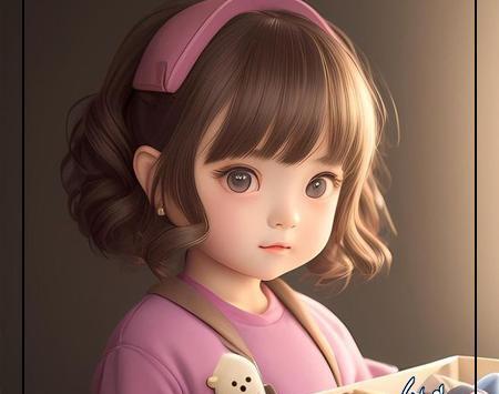 عکس های دخترانه کارتونی زیبا