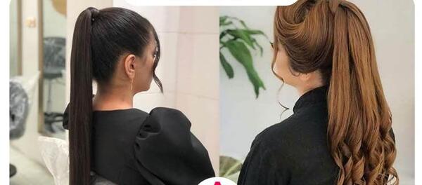 عکس مدل مو دخترانه بلند برای عروسی