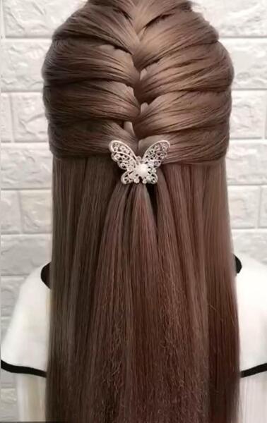 عکس مدل مو دخترانه بلند برای عروسی