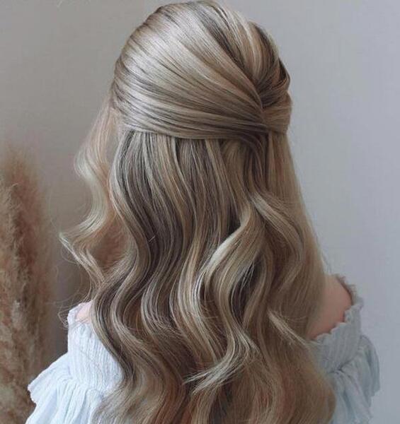 عکس مو بلند دخترانه طبیعی