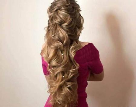 عکس مو بلند دخترانه طبیعی