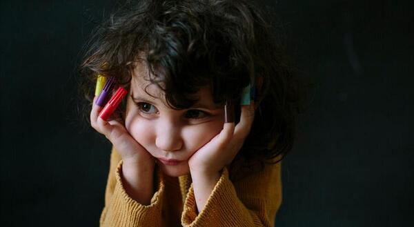 عکس دختر افسرده و غمگین