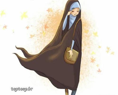 عکس پروفایل دخترانه مذهبی فانتزی