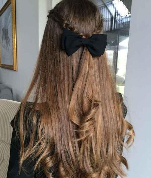 عکس مدل مو بلند دخترانه ساده