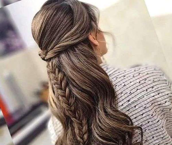 عکس مدل مو بلند دخترانه ساده