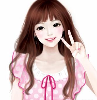 عکس پروفایل دخترانه کره ای کارتونی