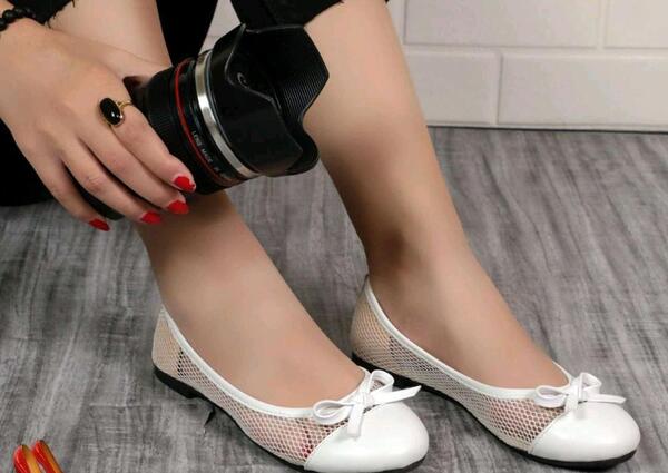 عکس کفش عروسکی شیک دخترانه
