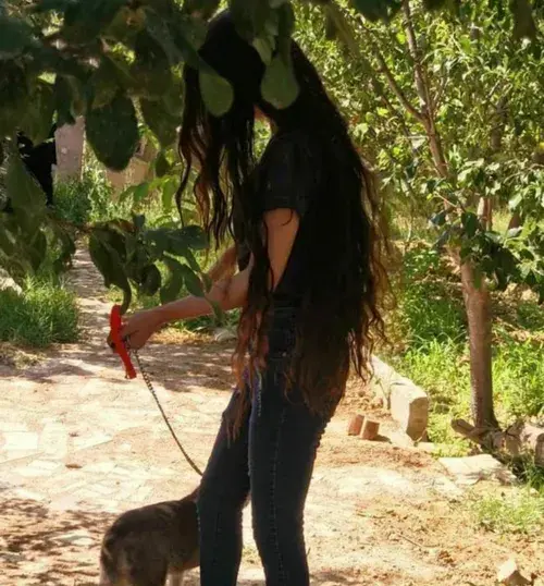 عکس دخترانه طبیعی ویسگون