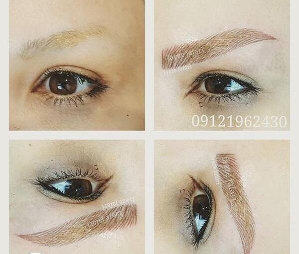 عکس ابرو شیطونی دخترانه
