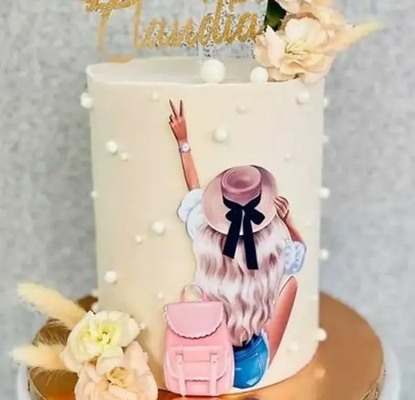 عکس کیک دخترانه شیک و باکلاس