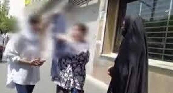 عکس پلیسی دخترانه چادری