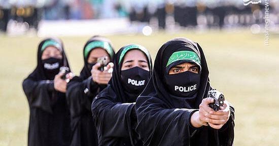 عکس پلیسی دخترانه چادری