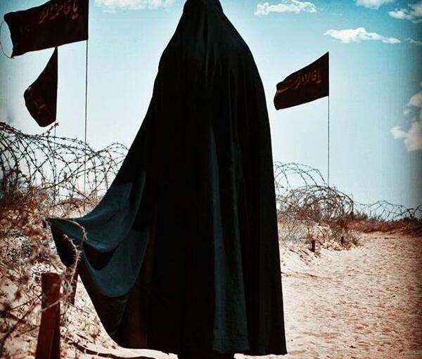 عکس پلیسی دخترانه چادری