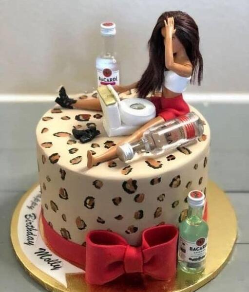 عکس کیک دخترانه تابستانی