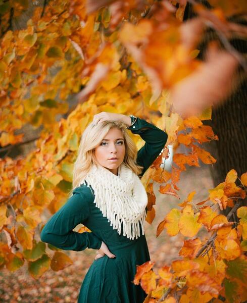 عکس های دخترانه پاییزی