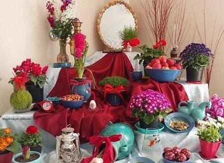 ایده عکس دونفره با هفت سین