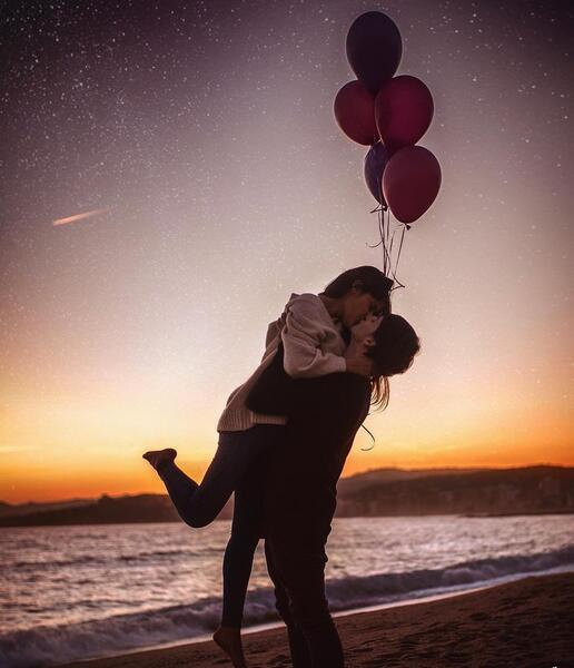 عکس دونفره هنری عاشقانه