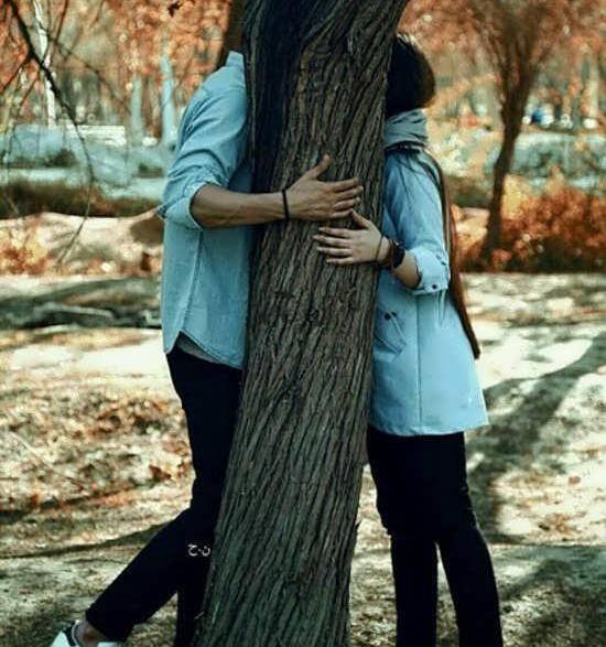عکس دونفره هنری عاشقانه