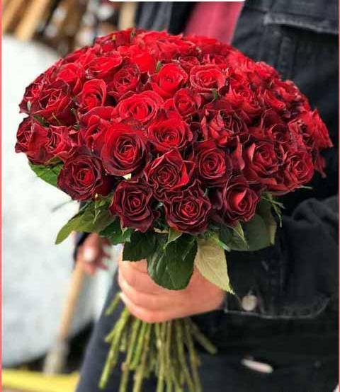 عکس دونفره با گل رز