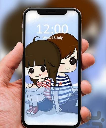 عکس دونفره عاشقانه کیوت